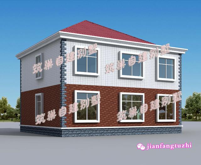 6套農(nóng)村二層別墅設(shè)計圖，喜歡哪套建哪套