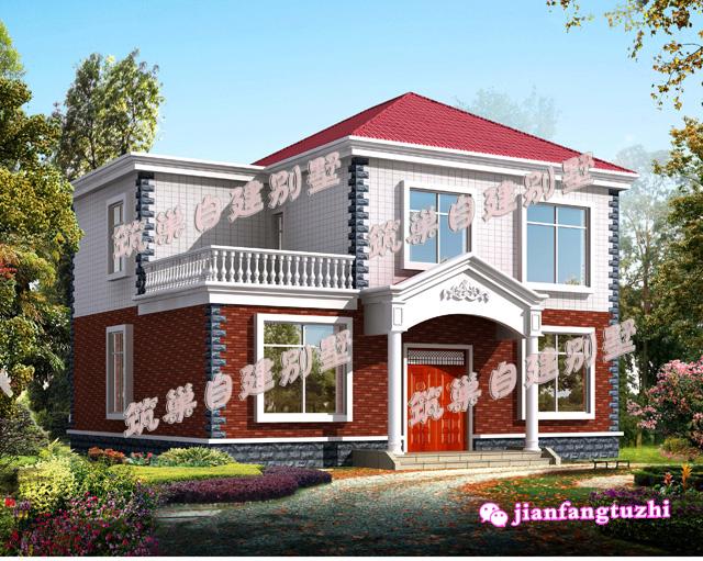 6套農(nóng)村二層別墅設(shè)計圖，喜歡哪套建哪套