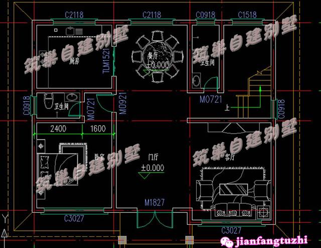 6套農(nóng)村二層別墅設(shè)計圖，喜歡哪套建哪套