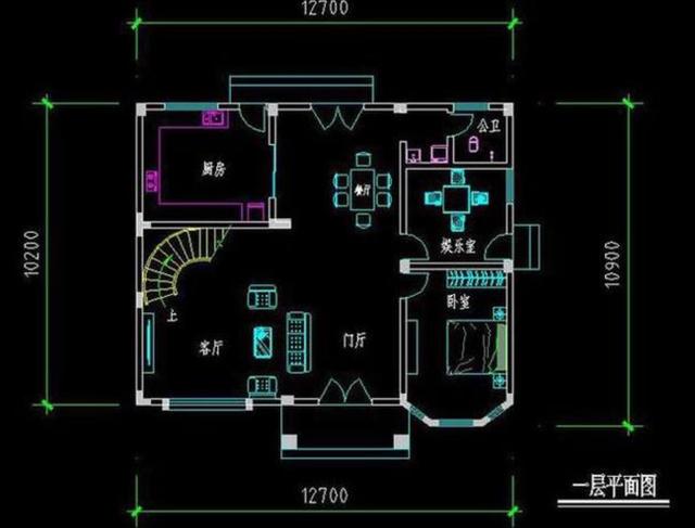 開間12米的兩款三層別墅設(shè)計(jì)圖，功能齊全，居住舒適