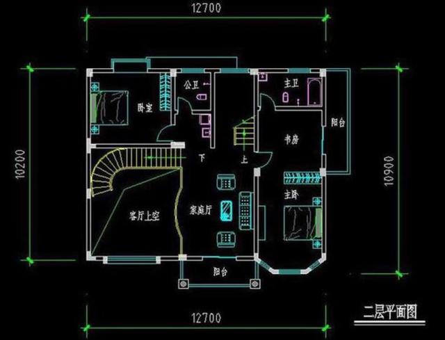 開間12米的兩款三層別墅設(shè)計(jì)圖，功能齊全，居住舒適