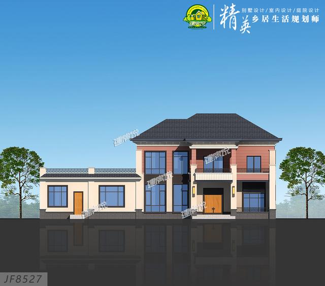 二層中式別墅設(shè)計圖，這室內(nèi)布局真是完美