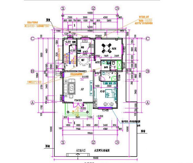 35萬三層6臥農(nóng)村自建房設(shè)計圖，10×14米，簡約大氣，性價比好
