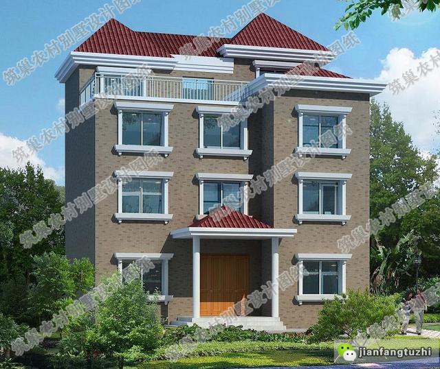 介紹3款四層占地面積約100平方米農(nóng)村別墅設計施工圖，為自己和家人營造一個舒適的生活環(huán)境