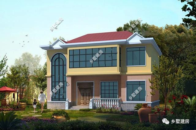 2款兩層別墅設(shè)計(jì)圖精心推薦，自建一棟別墅，別讓買房傷了感情