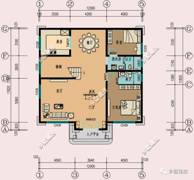 農(nóng)村還沒建房的有福了，趕緊來看看這兩款別墅設(shè)計圖，功能設(shè)計的十分齊全