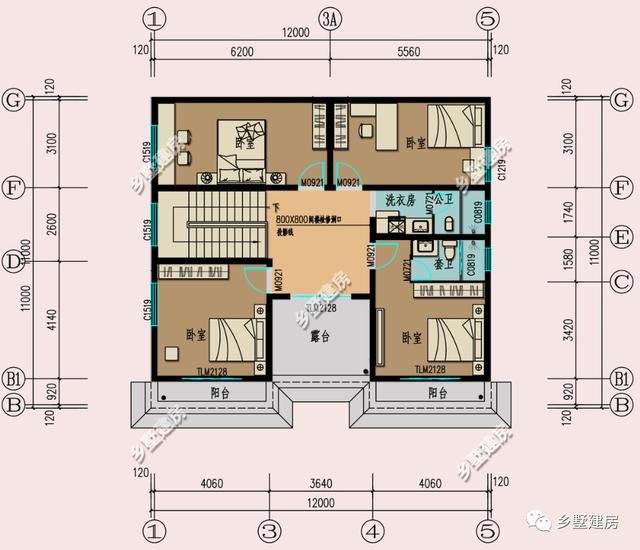 農(nóng)村還沒建房的有福了，趕緊來看看這兩款別墅設(shè)計圖，功能設(shè)計的十分齊全