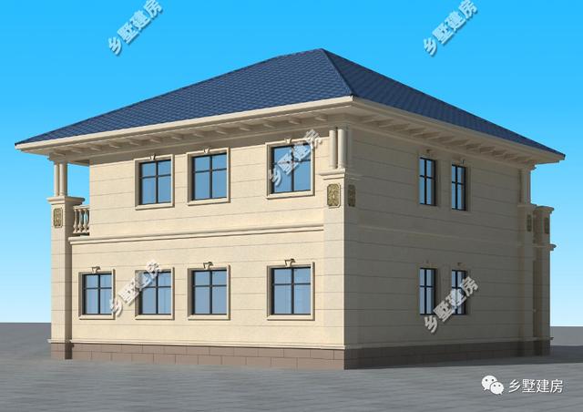 中國(guó)人講究落葉歸根，回故鄉(xiāng)建一棟屬于自己的別墅，這款別墅設(shè)計(jì)圖推薦給你