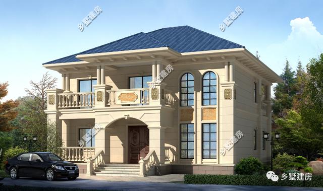 中國(guó)人講究落葉歸根，回故鄉(xiāng)建一棟屬于自己的別墅，這款別墅設(shè)計(jì)圖推薦給你