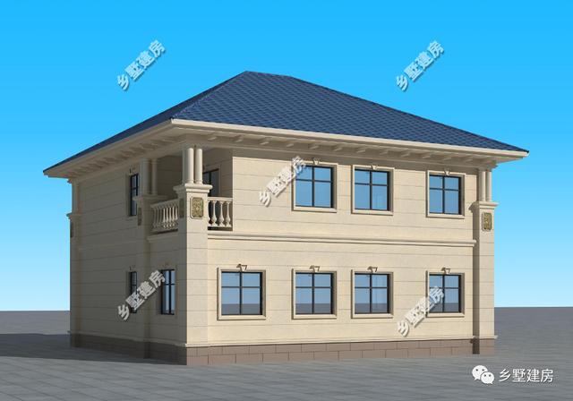 中國(guó)人講究落葉歸根，回故鄉(xiāng)建一棟屬于自己的別墅，這款別墅設(shè)計(jì)圖推薦給你