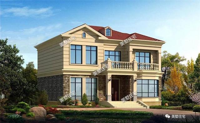 推薦4款農(nóng)村別墅設(shè)計圖，造價都不超過25萬，真的太有性價比了