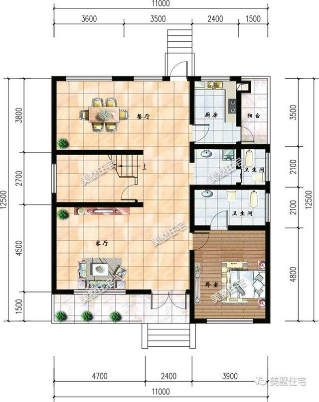 推薦4款農(nóng)村別墅設(shè)計圖，造價都不超過25萬，真的太有性價比了