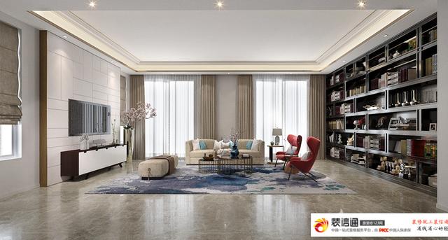 新中式別墅裝修案例，雅俗共賞東方韻！