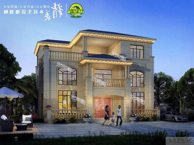 三層歐式別墅設計圖，設計精美，溫馨舒適，大氣典雅！