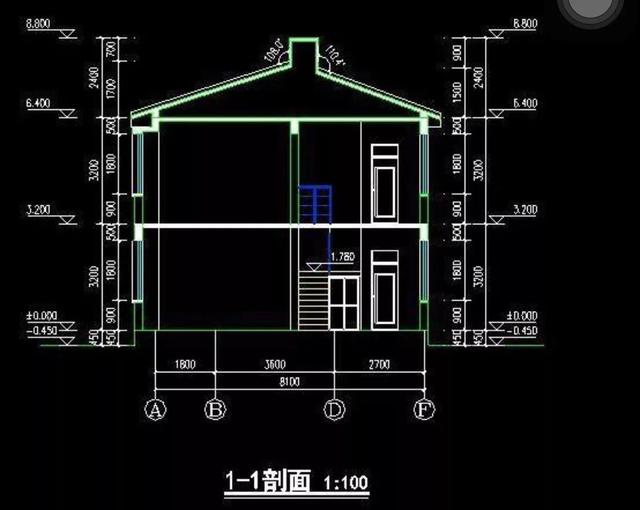 占地不足100平米的二層現(xiàn)代風格小別墅設(shè)計圖，簡約時尚，只需要20萬，非常吸引人。