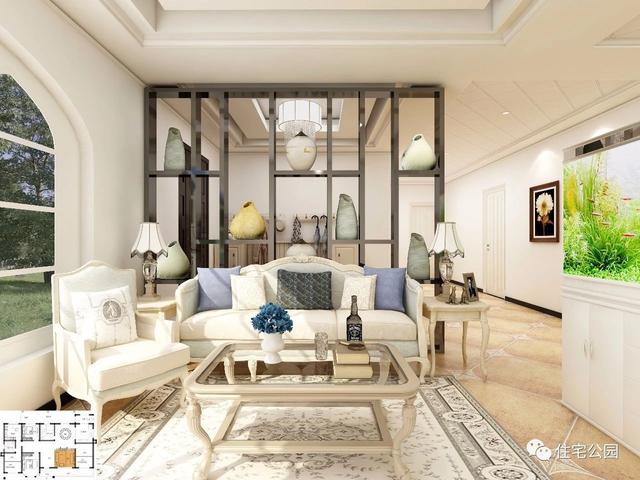 10×18米一層北歐風別墅設(shè)計圖，帶車庫，清新自然，布局靈巧方便。