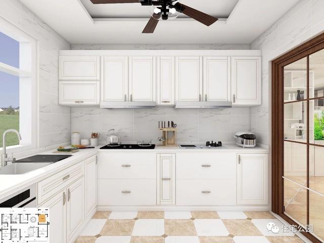 10×18米一層北歐風別墅設(shè)計圖，帶車庫，清新自然，布局靈巧方便。