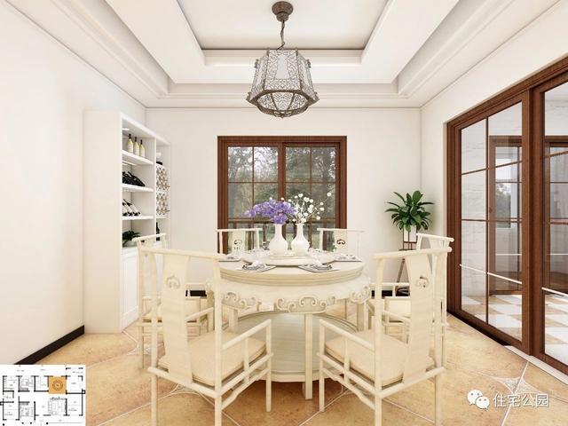 10×18米一層北歐風別墅設(shè)計圖，帶車庫，清新自然，布局靈巧方便。