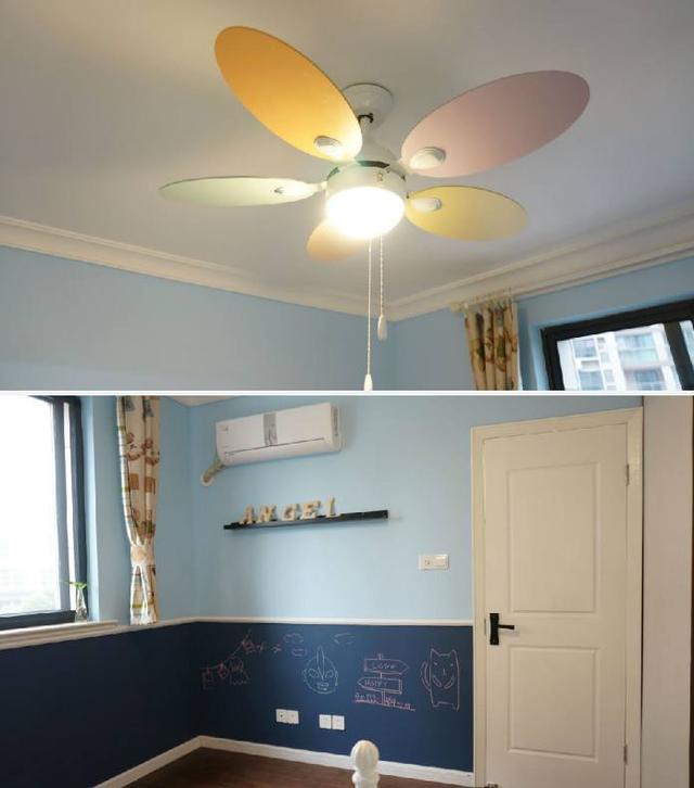 98平新房簡美風格裝修完成，尤其是電視墻造型，做成了一個假壁爐，超美！