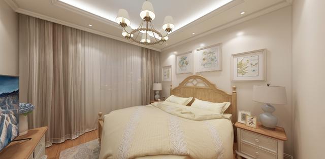 105平復(fù)古美式田園風(fēng)，我最喜歡墻裙設(shè)計(jì)。