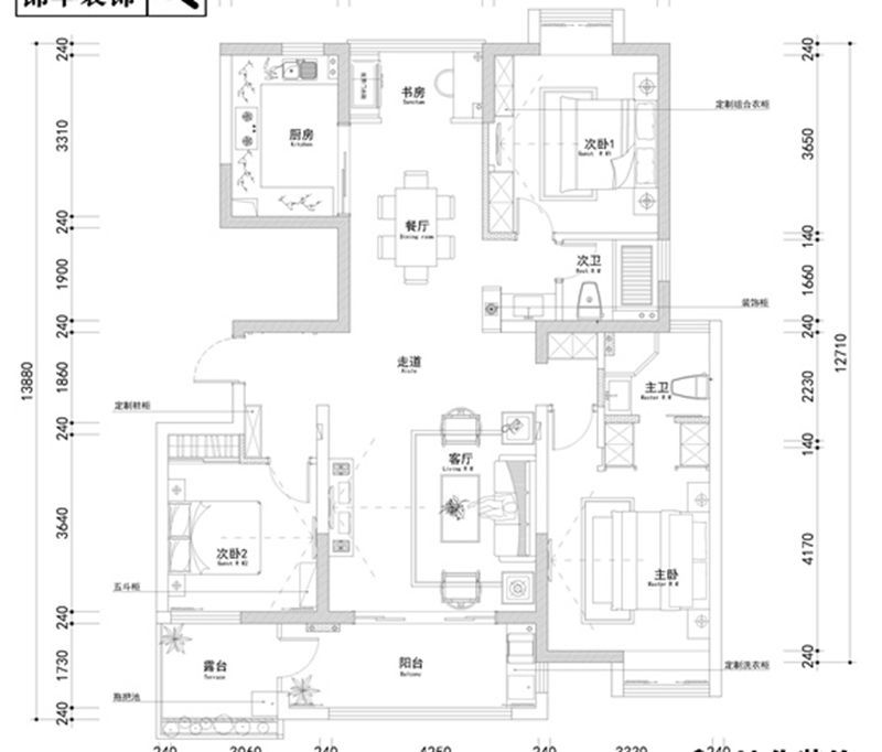 138平米現(xiàn)代簡約風(fēng)格三居室的房子全包裝修只花費(fèi)了19萬。