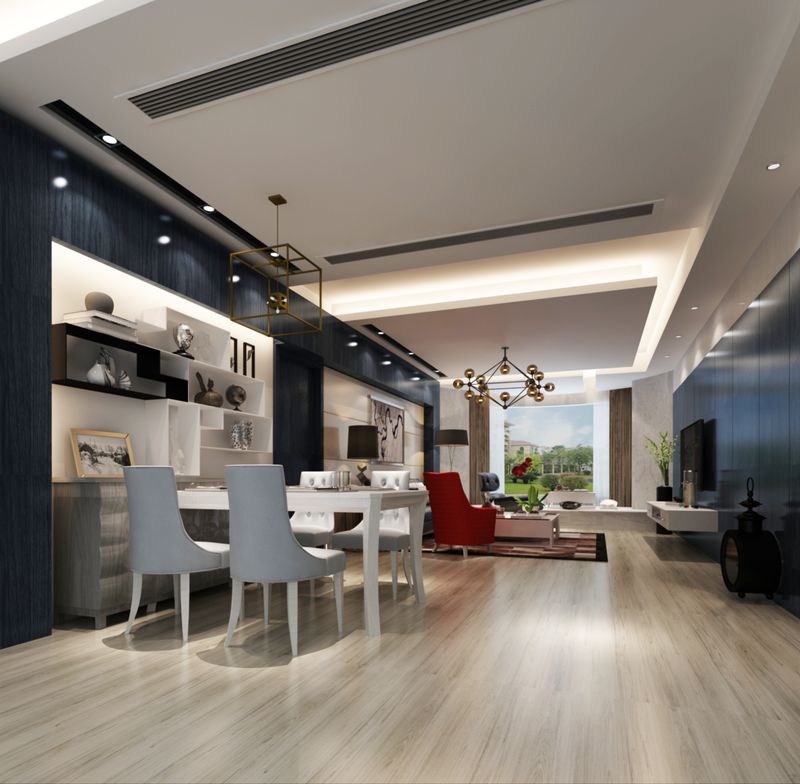 176平三居室半包15萬裝修完成，現(xiàn)代簡約風(fēng)，裝修完效果非常好。