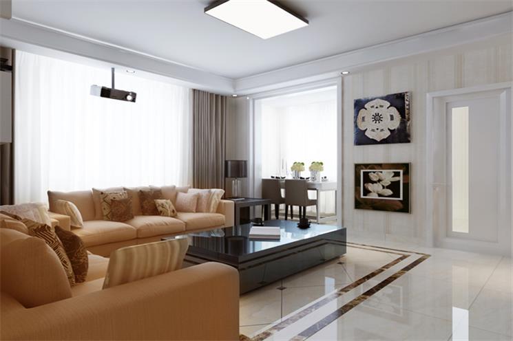 95平二居室全包裝修只花了7萬，簡潔、時尚。