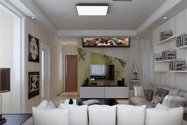 95平二居室全包裝修只花了7萬，簡潔、時尚。