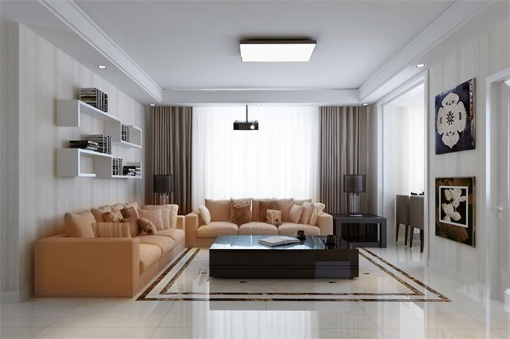 95平二居室全包裝修只花了7萬，簡潔、時尚。