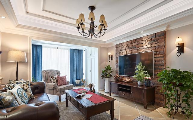 新房138平美式風格裝修完成，這樣的裝修，只有在美式大片里才能看到