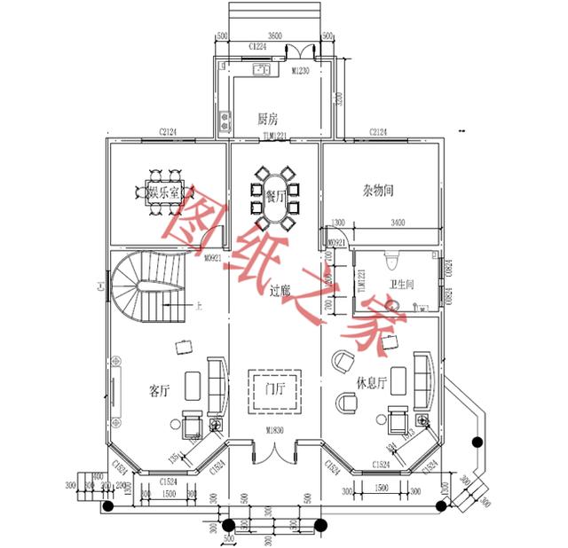6棟三層別墅設(shè)計(jì)圖，居住方便實(shí)用，適合農(nóng)村自建房，你有喜歡的嗎?