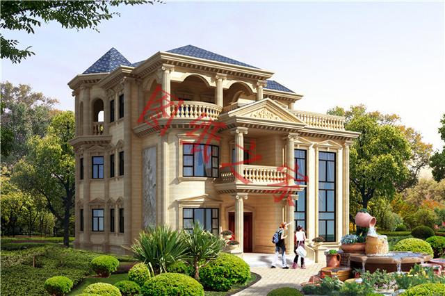 6棟三層別墅設(shè)計(jì)圖，居住方便實(shí)用，適合農(nóng)村自建房，你有喜歡的嗎?