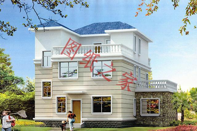 6棟三層別墅設(shè)計(jì)圖，居住方便實(shí)用，適合農(nóng)村自建房，你有喜歡的嗎?