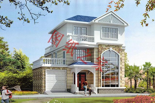 6棟三層別墅設(shè)計(jì)圖，居住方便實(shí)用，適合農(nóng)村自建房，你有喜歡的嗎?