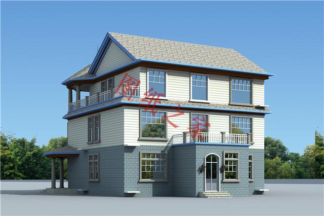 6棟三層別墅設(shè)計(jì)圖，居住方便實(shí)用，適合農(nóng)村自建房，你有喜歡的嗎?