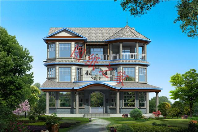 6棟三層別墅設(shè)計(jì)圖，居住方便實(shí)用，適合農(nóng)村自建房，你有喜歡的嗎?