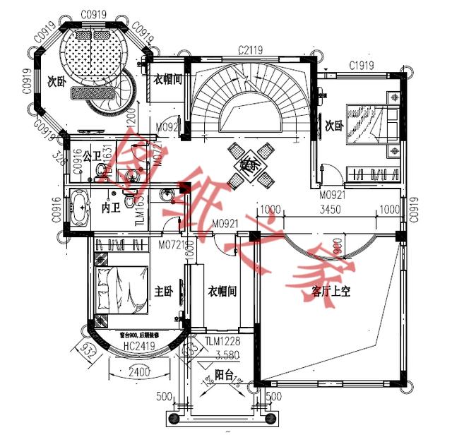 6棟三層別墅設(shè)計(jì)圖，居住方便實(shí)用，適合農(nóng)村自建房，你有喜歡的嗎?