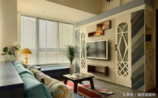 86㎡條田園風(fēng)裝修，享受寧靜安逸的幸福感、悠閑慵懶的自由感。