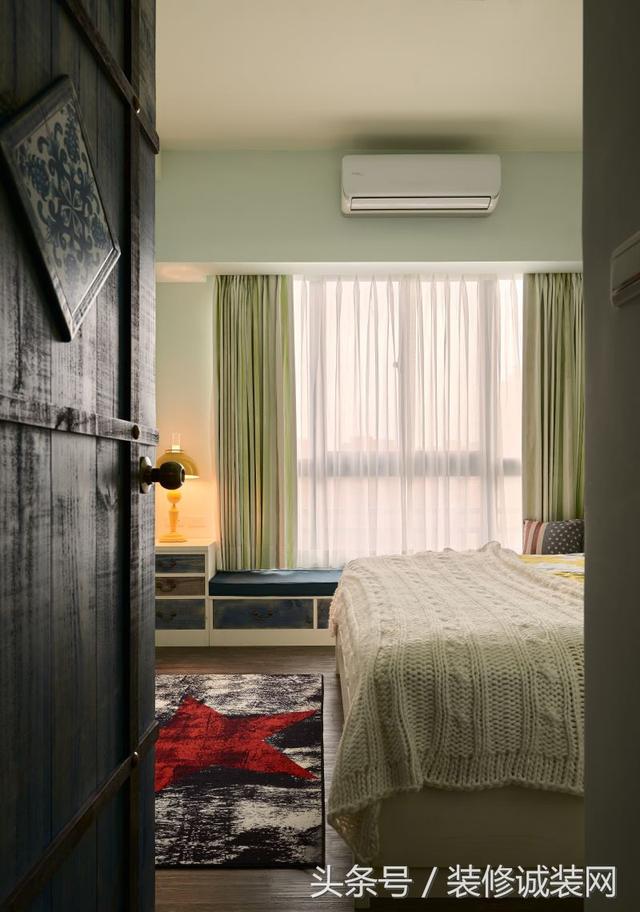 86㎡條田園風(fēng)裝修，享受寧靜安逸的幸福感、悠閑慵懶的自由感。