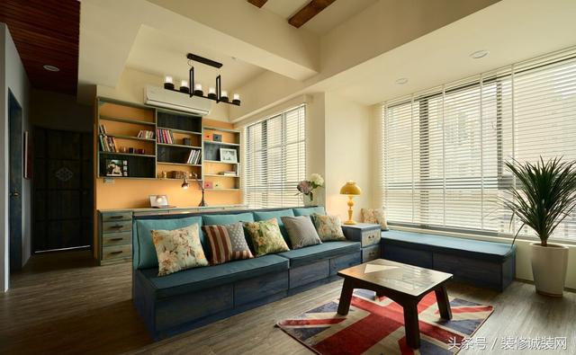 86㎡條田園風(fēng)裝修，享受寧靜安逸的幸福感、悠閑慵懶的自由感。