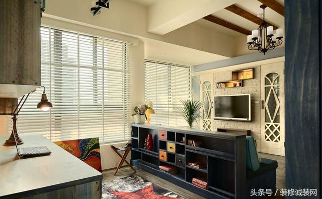 86㎡條田園風(fēng)裝修，享受寧靜安逸的幸福感、悠閑慵懶的自由感。