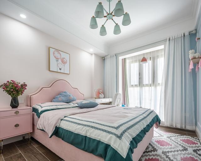 118平米的小戶型美式風(fēng)格裝修，簡潔而又舒適，看完兒童房我忍不住笑了！