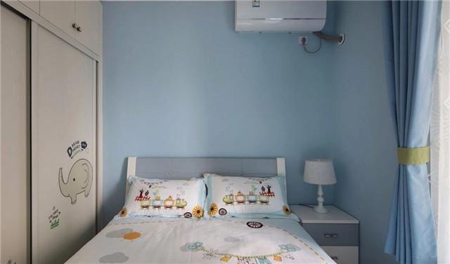 96平米兩居室地中海裝修風(fēng)格完成，清爽怡人，大包9萬(wàn)