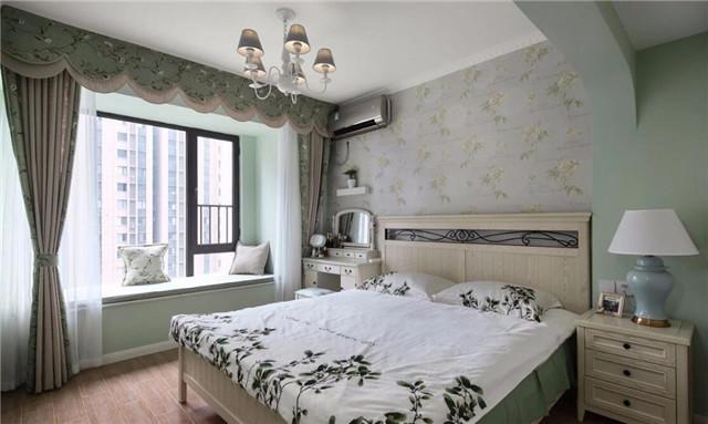 96平米兩居室地中海裝修風(fēng)格完成，清爽怡人，大包9萬(wàn)