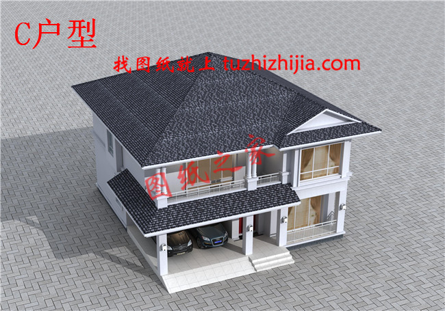 好看又簡單的二層樓房設(shè)計圖紙，戶型還實用