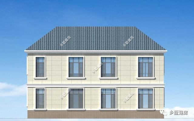 兩款宅基地小的二層別墅設(shè)計(jì)圖，精致大氣，造價(jià)只要17萬(wàn)？