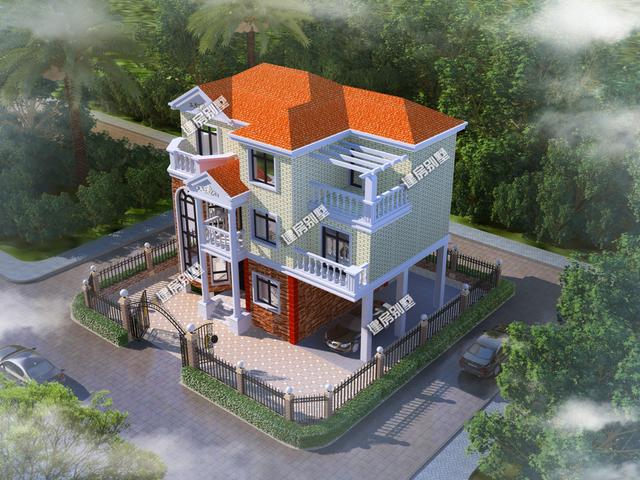 三棟三層別墅設(shè)計(jì)圖，帶獨(dú)立車(chē)庫(kù)設(shè)計(jì)+客廳挑空，真叫我們難以抗拒！