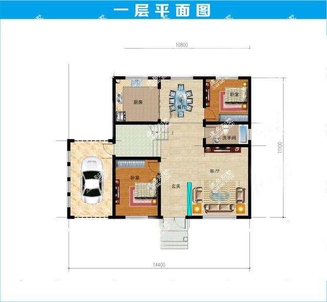 三棟三層別墅設(shè)計(jì)圖，帶獨(dú)立車(chē)庫(kù)設(shè)計(jì)+客廳挑空，真叫我們難以抗拒！