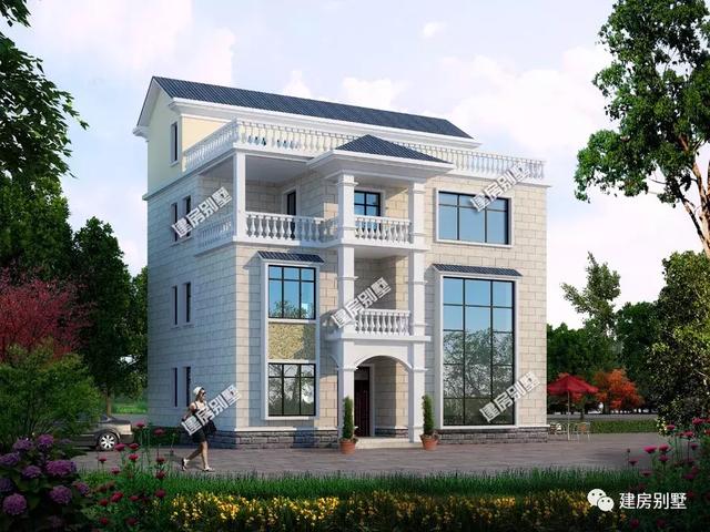 13×10米三層半農(nóng)村自建房，施工簡單，簡單實用造價還低，你不準(zhǔn)備來一套嗎？