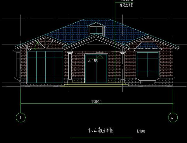 13x11米一層農(nóng)村別墅設計圖，帶有功能設計布局方案，適合自己的才是最好的戶型！